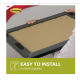 3M Command™ Large Picture Hanging Strips 7.2KG, 4 Sets - Black